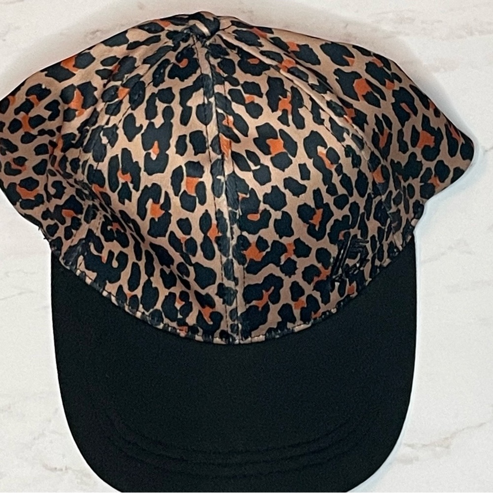 RBX leopard print baseball cap with adjustable strap